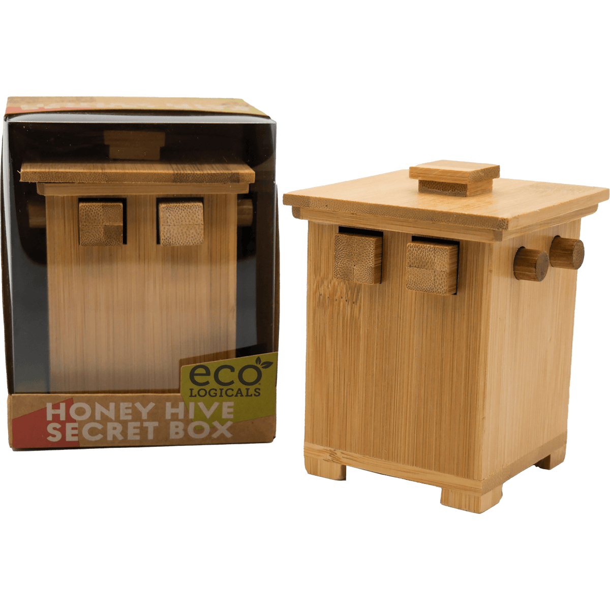 Project Genius Puzzles > Hand Puzzles Eco Logicals: Honey Hive Secret Box 850013539741 EC304