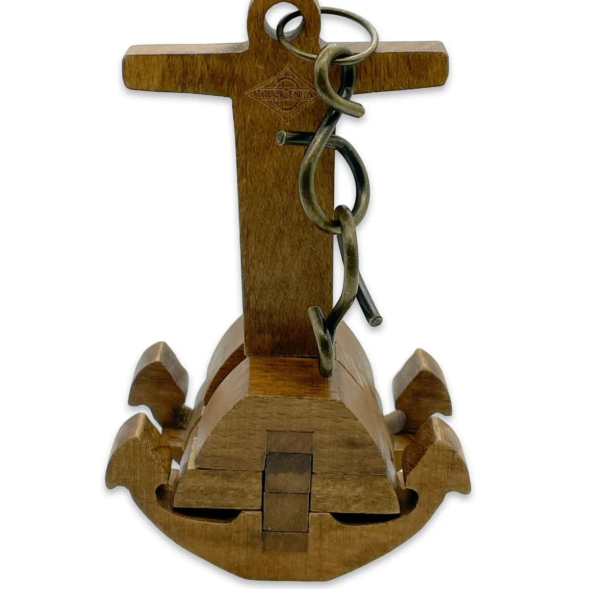 Project Genius Puzzles > Hand Puzzles True Genius Chain and Anchor 850044215393 SKU TG454