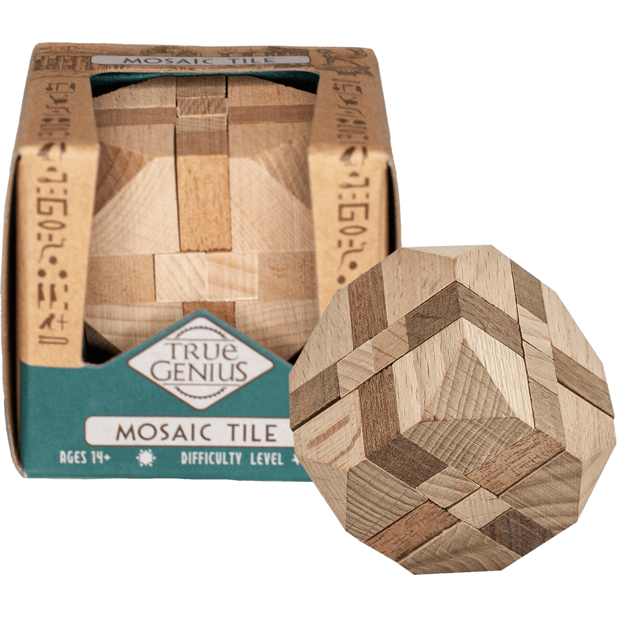 Project Genius Puzzles > Hand Puzzles True Genius: Mosaic Tile 852425006330 TG1012