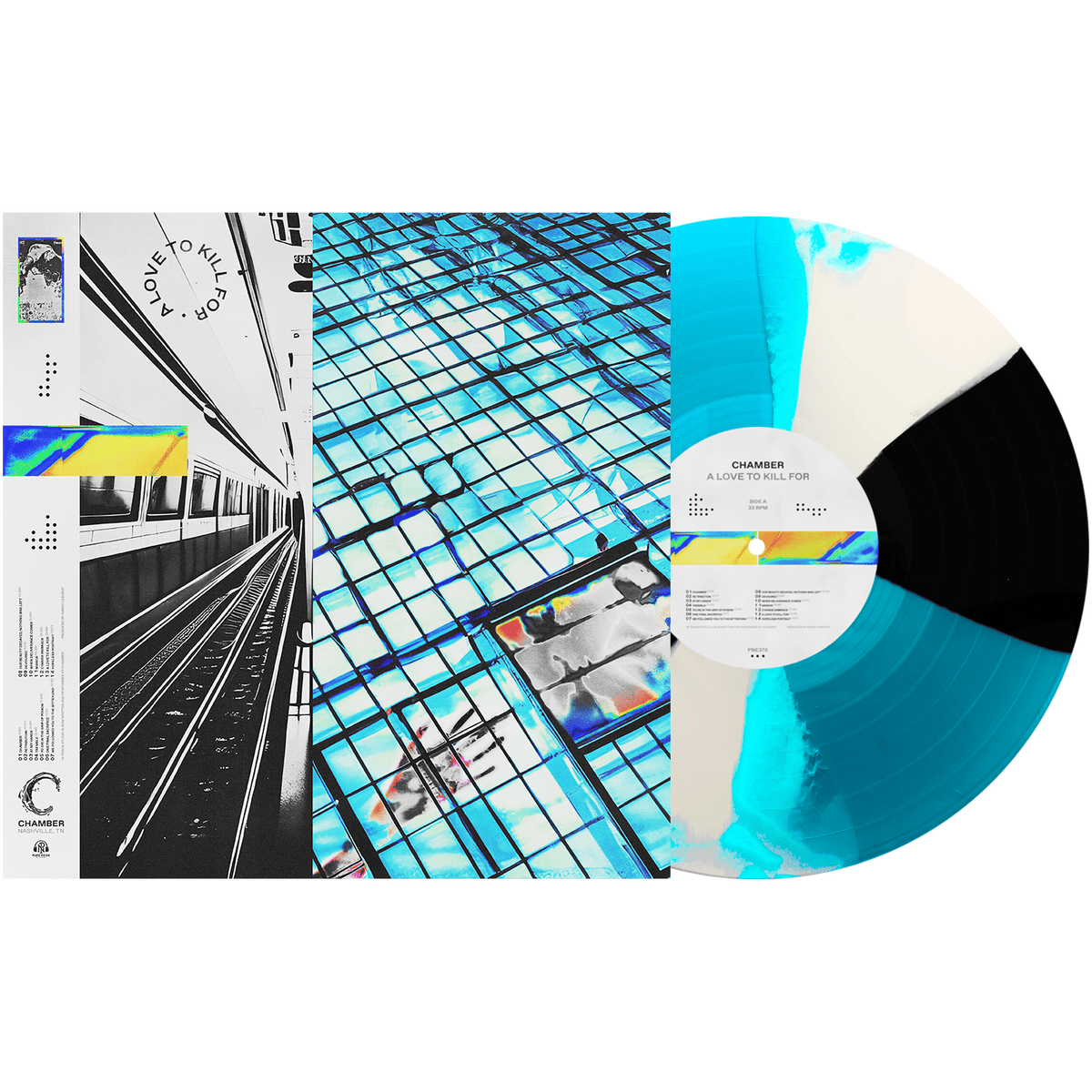 Pure Noise Music > Vinyl Records Chamber - A Love To Kill For (Blue, White, and Black Twist Vinyl) 810540035482 PUNO3763.1
