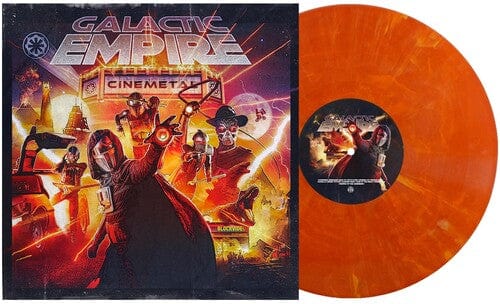 Pure Noise Music > Vinyl Records Galactic Empire - Cinemetal (Colored Vinyl, Orange) 810540038117 PUNO4491.1