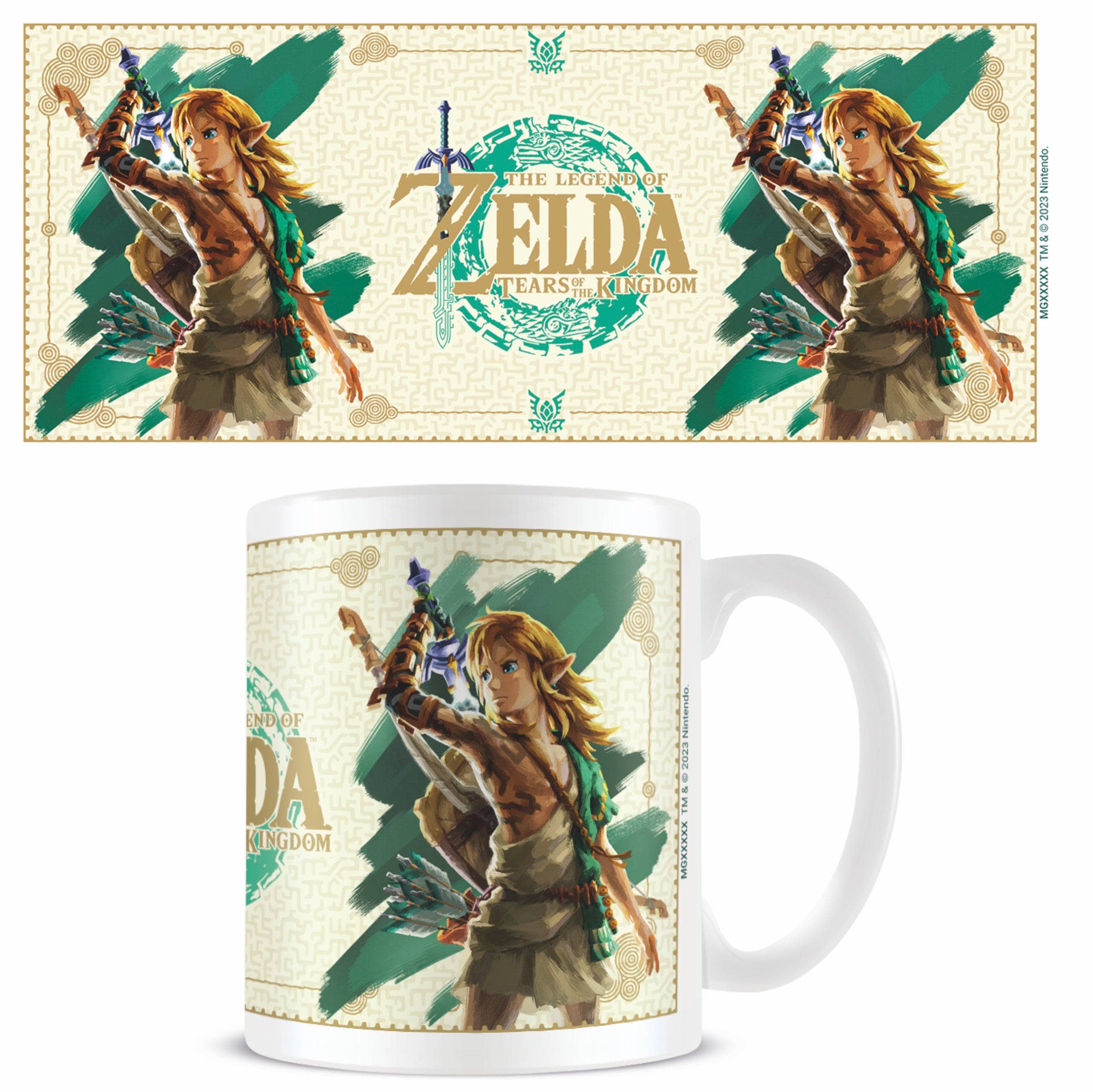 Legend of Zelda Mug 11oz Korok Link Zelda Merch Coffee Tumbler Tears of the  Kingdom Breath of the Wild 