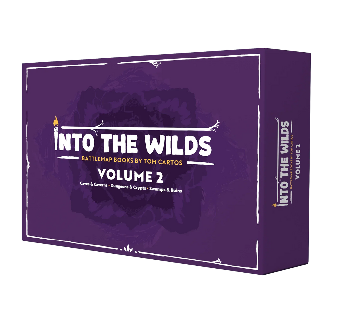 QMDirect Books > RPG Into the Wilds Battlemap Books - Volume 2 5065015386070 TCITW01008