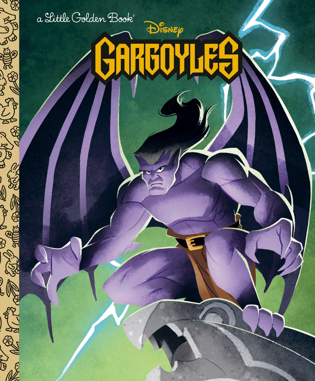 Random House Children's Books Graphic Novel Disney Gargoyles Little Golden Book HC 9780736445566 PRH-9780736445566