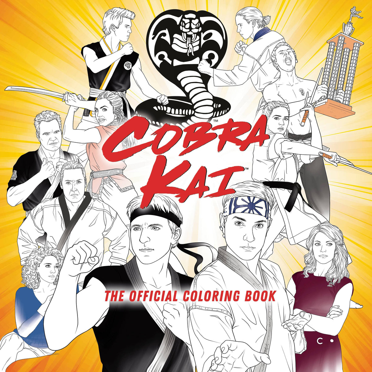 Random House Worlds Books > Activity Books COBRA KAI OFFICIAL COLORING BOOK 9780593582527 AUG232162