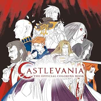 Random House Worlds Books CASTLEVANIA OFFICIAL COLORING BOOK 9780593582213 AUG232161