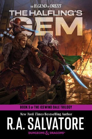 Random House Worlds Books > Fantasy The Legend of Drizzt: The Halfling's Gem: Dungeons & Dragons Paperback (Book 3 of The Icewind Dale Trilogy) 9780593873113