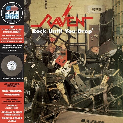 Raven Music > Vinyl Records Raven - Rock Until You Drop 819514012047 CULF1204.1