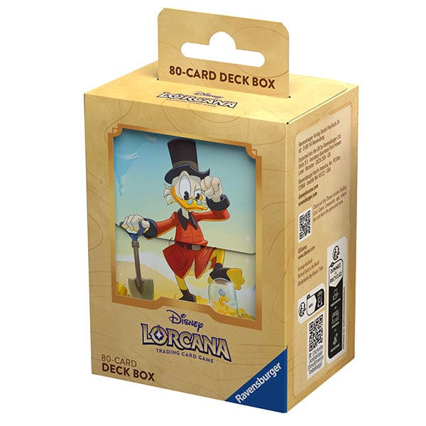 Ravensburger Game Supplies > Card Boxes Disney Lorcana: Into The Inkland - Deck box - Scrooge McDuck 4050368983015 RAV8301