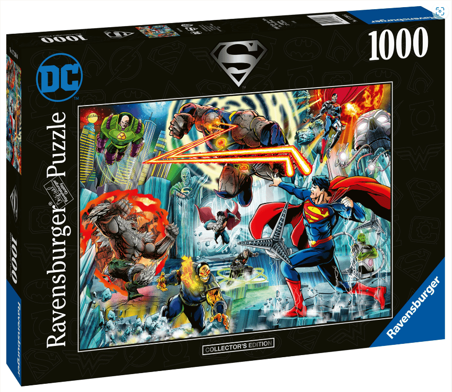 Ravensburger Puzzles > Jigsaw Puzzles Ravensburger: 1000pc Jigsaw - Collector's Edition Superman 4005556172986 RVN 17298
