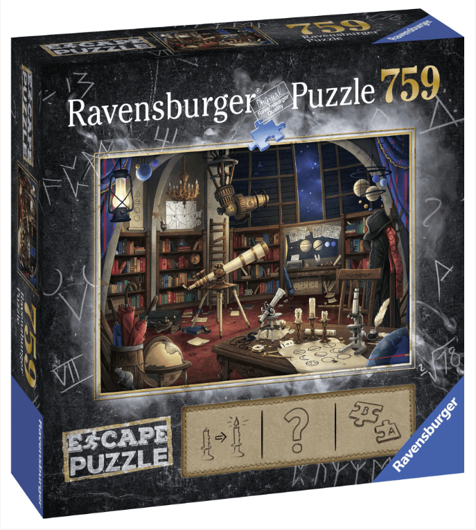 Ravensburger Puzzles > Jigsaw Puzzles Ravensburger: 759pc ESCAPE Puzzle - The Observatory 4005556199563 RVN 19959