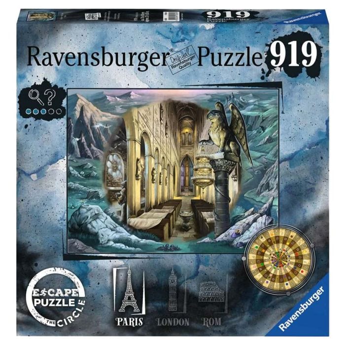 Ravensburger Puzzles > Jigsaw Puzzles Ravensburger: 919pc Puzzle - Paris (ESCAPE the Circle) 4005556172818 RVB17281