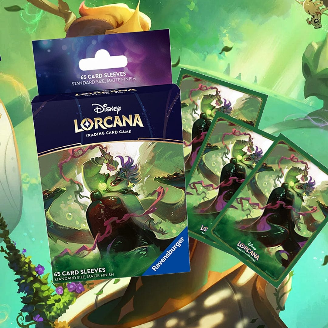 Card Sleeves: Disney Lorcana- Archazia's Island- Ursula (65ct) Card Sleeves: Disney Lorcana- Archazia's Island- Ursula (65ct)