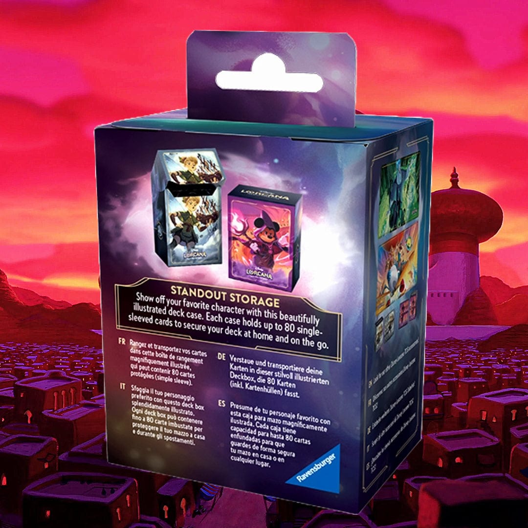 Ravensburger Trading Card Games > Disney Lorcana Deck Box: Disney Lorcana- Reign of Jafar- Tinker Bell, Giant Fairy 4050368985361 RAV8536