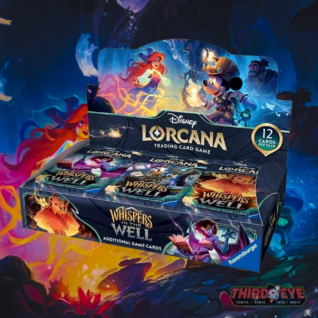 Disney Lorcana: Set 10: Whispers in the Well Booster Box Disney Lorcana: Set 10: Whispers in the Well Booster Box
