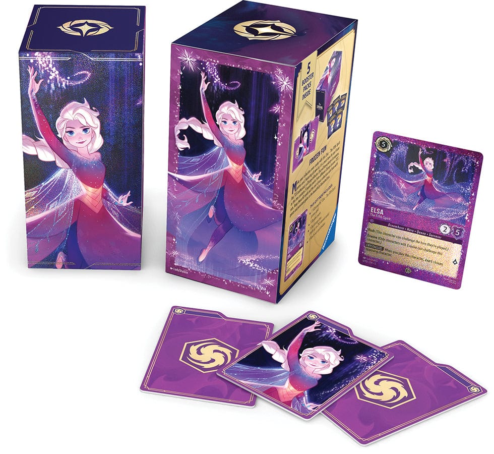 Ravensburger Trading Card Games > Disney Lorcana Disney Lorcana TCG: Fabled - Elsa Gift Box 4050368986214 RVN 11098621