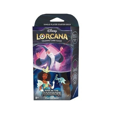 Ravensburger Trading Card Games > Disney Lorcana Disney Lorcana TCG: Rise of the Floodborn - Amethyst and Steel Starter Deck 4050368982391 RAV8254