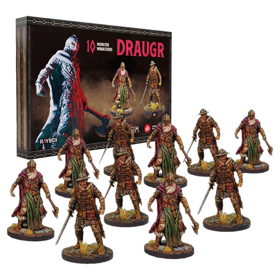 RAYBox Games Board Games Gates of Niflheim: Miniatures: Draugr Set 672713201113 RAYPUGON151M