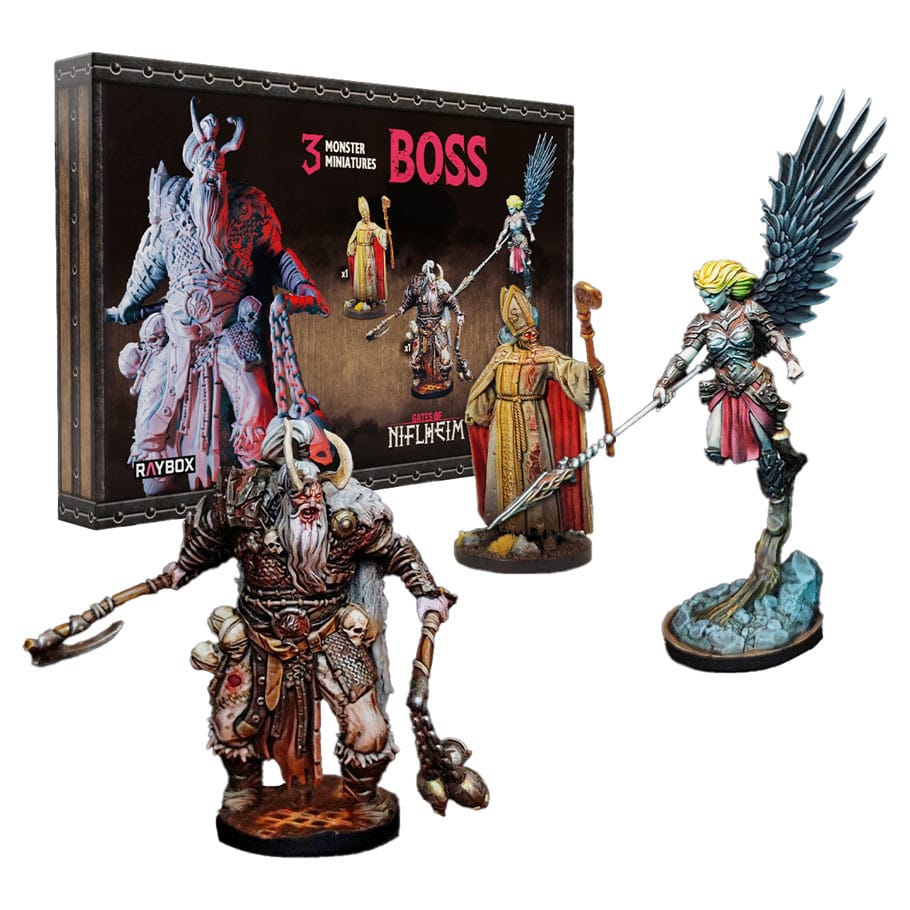 RAYBox Games Tabletop Games > Miniature Games > Expansions Gates of Niflheim: Miniatures: Boss Set 672713201137 RAYPUGON153M
