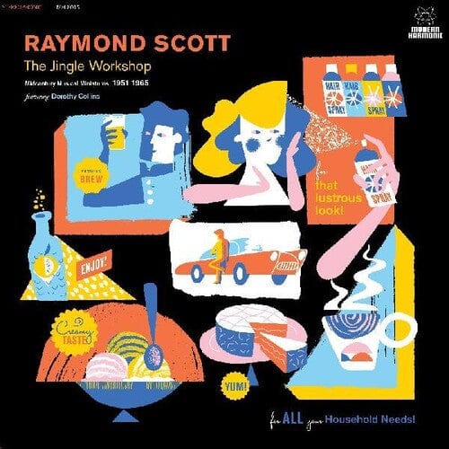 Raymond Scott Music > Vinyl Records Scott, Raymond - Jingle Workshop, Midcentury Musical Miniatures 1951-1965 090771413314 MODH8015A.1