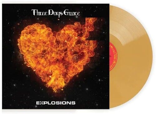 RCA Music > Vinyl Records Three Days Grace - Explosions (Gold Vinyl) (Colored Vinyl, Gold) 194399882016 RCA998820.1