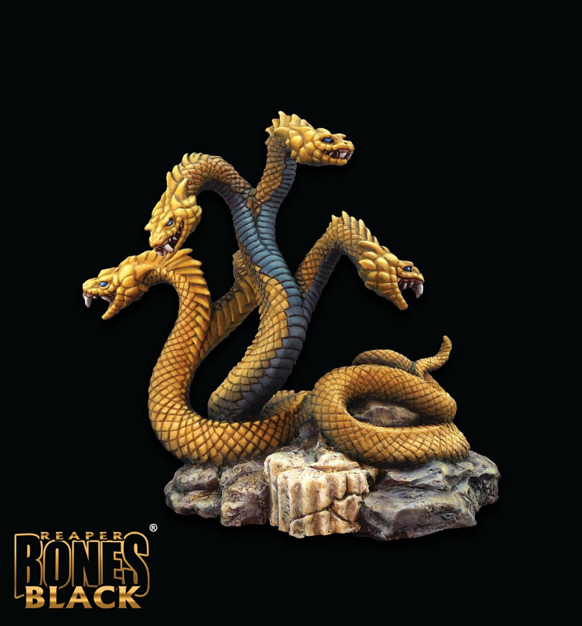 Reaper Miniatures Miniatures > Reaper Bones Black: Hydra 762486441820 RPR 44182