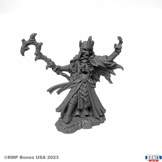 Reaper Miniatures Miniatures > Reaper Bones Black: Kars Karval, Lich 762486301179 30117