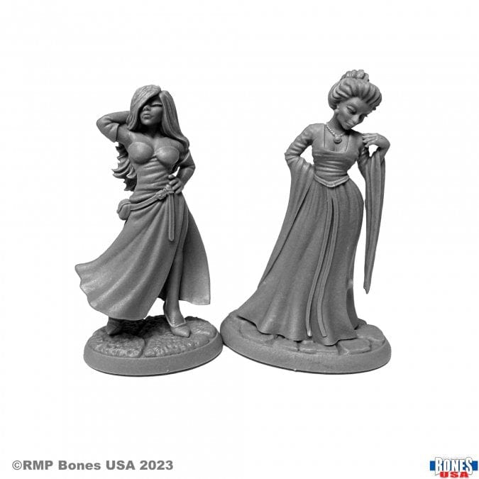Reaper Miniatures Miniatures > Reaper Bones Black: Townsfolk - Courtesans 762486301230 RPR 30123
