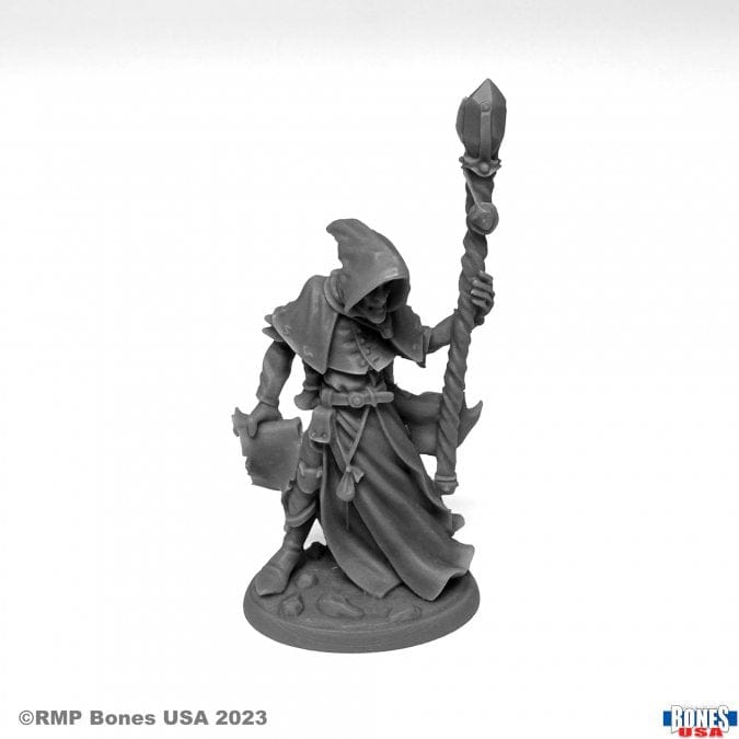 Reaper Miniatures Miniatures > Reaper Bones Legends: Sathera, Elf Warlock 762486301018 30101