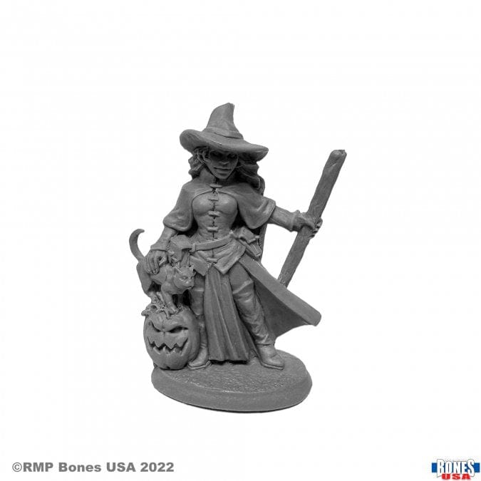 Reaper Miniatures Miniatures > Reaper Reaper: Bones Legends - Cynthia the Wicked Witch 762486301032 RPR 30103