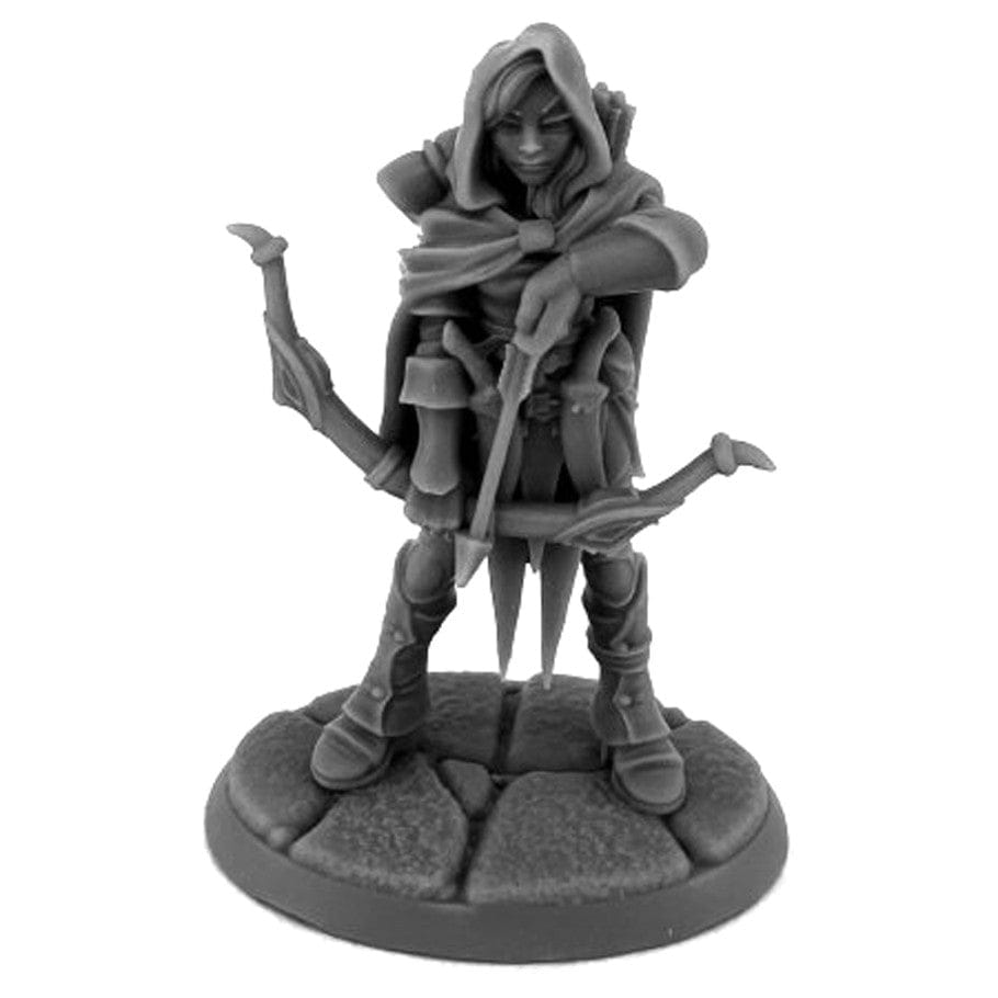 Reaper Miniatures Miniatures > Reaper Reaper: Dungeon Dwellers - Daehana Drithirien, Elf Fighter 762486071355 REM07135