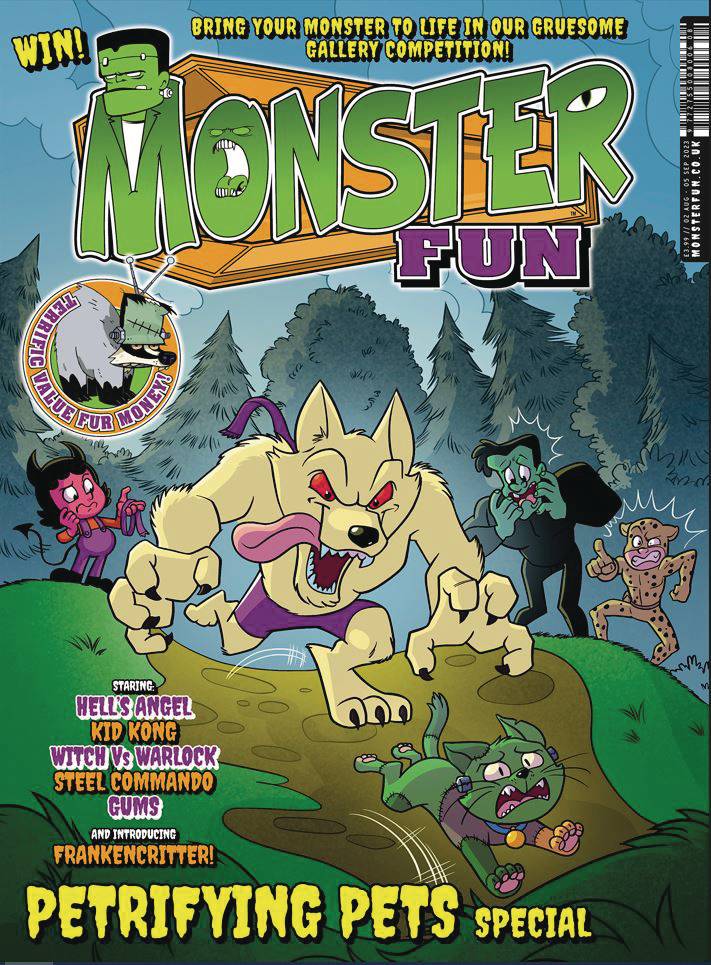 monsters book 2023 monster fun petrifying pets special 2023