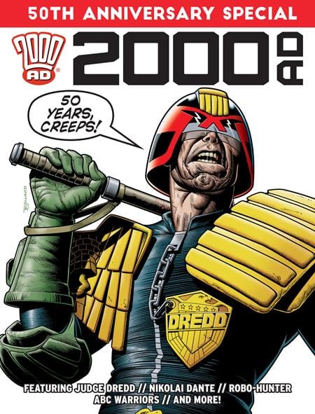 Rebellion Publishing Comic Books 2000 AD 50TH ANNIVERSARY SPECIAL (Release Date: 02/24/2027) 86001561424700111 1126RB1043