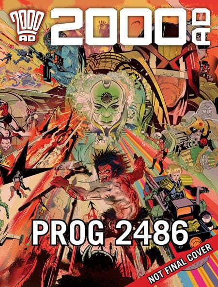 Rebellion Publishing Comic Books 2000 AD PROG #2486 977026228432686 0426RB1058