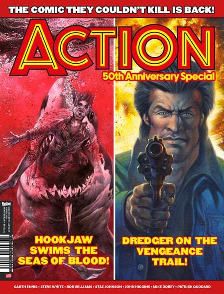 Rebellion Publishing Comic Books ACTION 50TH ANNIVERSARY SPECIAL (MR) 63415847890100111 0226RB1032