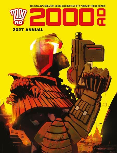 Rebellion Publishing Graphic Novel 2000 AD ANNUAL 2027 HC (Release Date: 11/25/2026) 9781837868476 0826RB1190