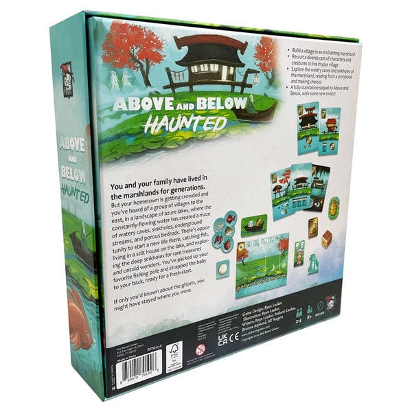 Red Raven Games Board Games Above and Below: Haunted 850070701006 RVM461242