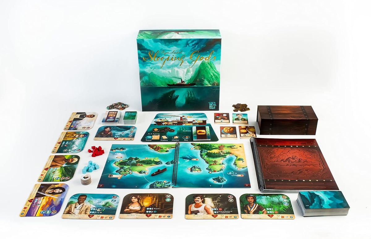Red Raven Games Board Games > Large Box Games Sleeping Gods 051497120917 RVM 023