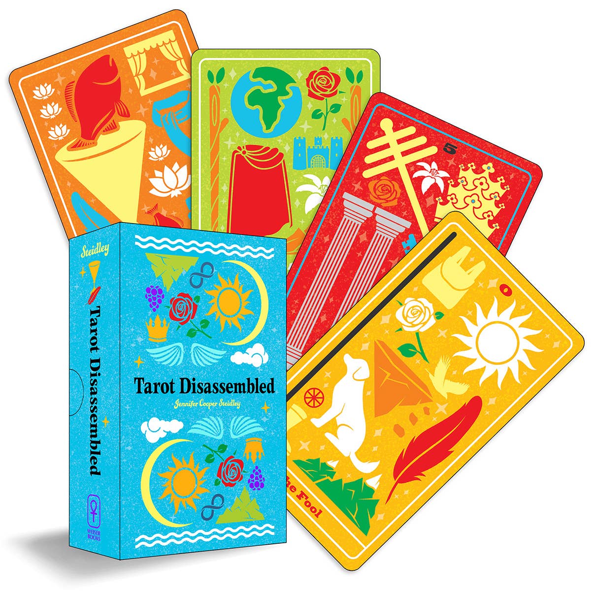 Red Wheel/Weiser LLC Books > Occult > Tarot Tarot Disassembled: (78 Full-Color Cards) 9781578638659