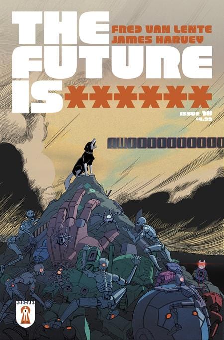 REKCAH Comics Comic Books FUTURE IS ****** #18 CVR A JAMES HARVEY (MR) (Release Date: 10/14/2026) 85007119700601811 0826RC1199