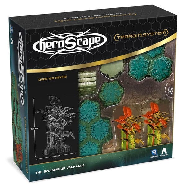Renegade Game Studios Board Games > Expansion Heroscape: Rising Tide: The Swamps of Valhalla Terrain Expansion 810011727588 REN02758