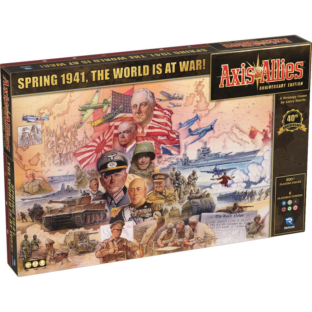 Renegade Game Studios Board Games > Large Box Games Axis & Allies: Anniversary Edition 810011726703 REN02670