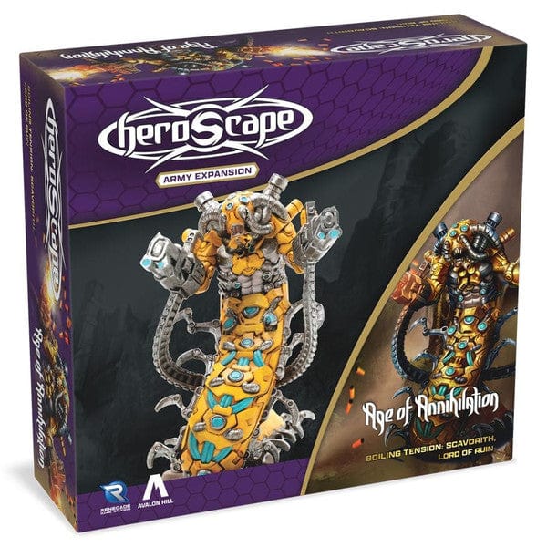 Renegade Game Studios Board Games > Large Box Games > Expansions Heroscape: Boiling Tension - Scavorith, Lord of Ruin Army Expansion 810011727885 REN02788