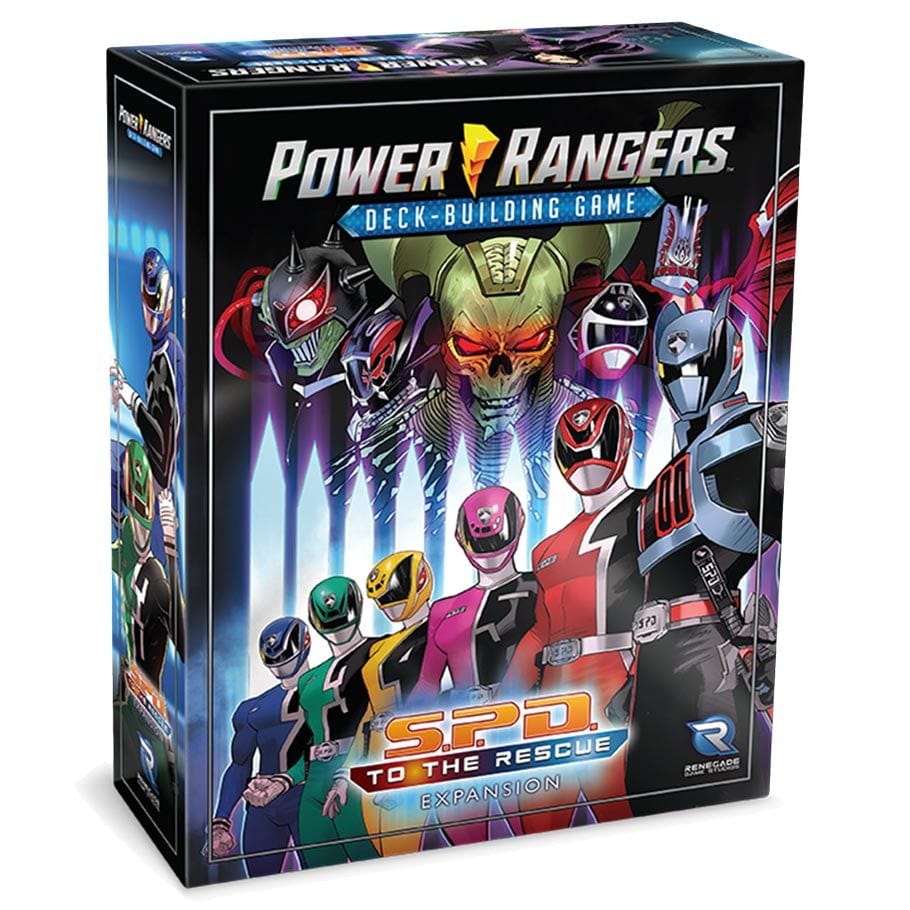 Renegade Game Studios Board Games > Large Box Games > Expansions Power Rangers - Deck-Building Game: S.P.D. to the Rescue Expansion 810011725393 RGS 02539
