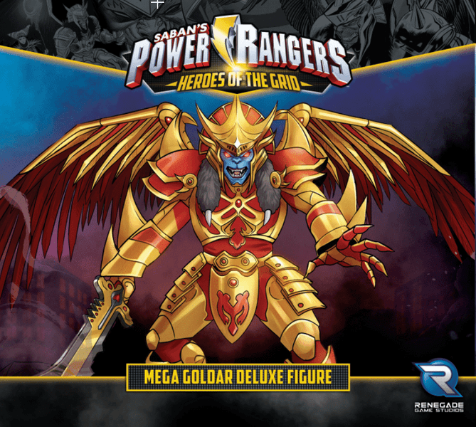 Renegade Game Studios Board Games > Large Box Games Power Rangers - Heroes of the Grid: Mega Goldar Deluxe Figure 810011720633 RGS 02063