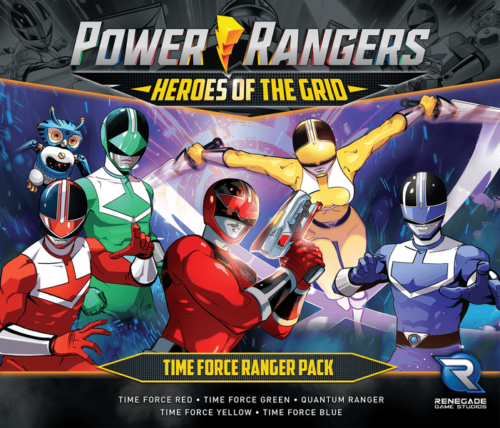 Renegade Game Studios Board Games > Large Box Games Power Rangers: Heroes of the Grid - Time Force Ranger Pack 810011723207 RGS 02320