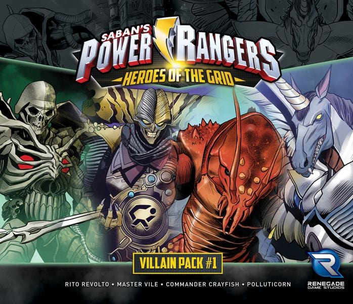 Renegade Game Studios Board Games > Large Box Games Power Rangers - Heroes of the Grid: Villain Pack #1 850505008663 RGS 00866