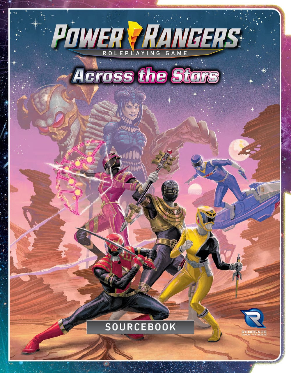 Renegade Game Studios Tabletop Games > Role-Playing Games Power Rangers: RPG - Across the Stars Sourcebook 9781957311128 RGS 01112
