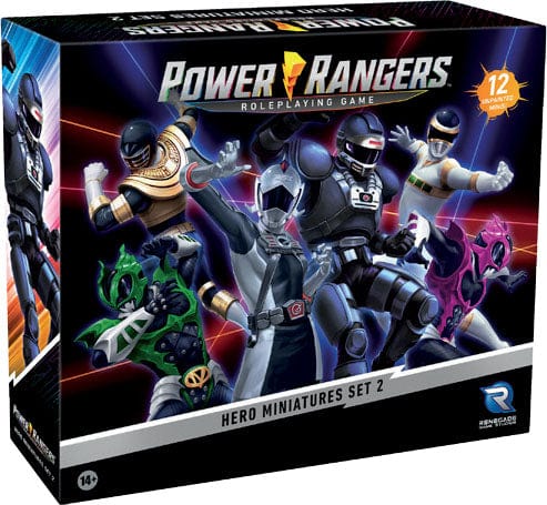Renegade Games Studios Tabletop Games > Role-Playing Games Power Rangers: RPG - Hero Miniatures Set 2 810011725935 RGS 02593