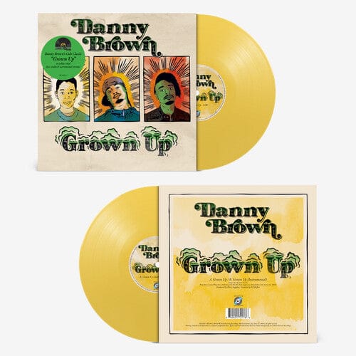 Reservoir Media Management, IN Music > Vinyl Records Danny Brown - Grown Up (Colored Vinyl, Yellow) (RSD 2026 EXCLUSIVE) 840401721766 RVOI2031.7